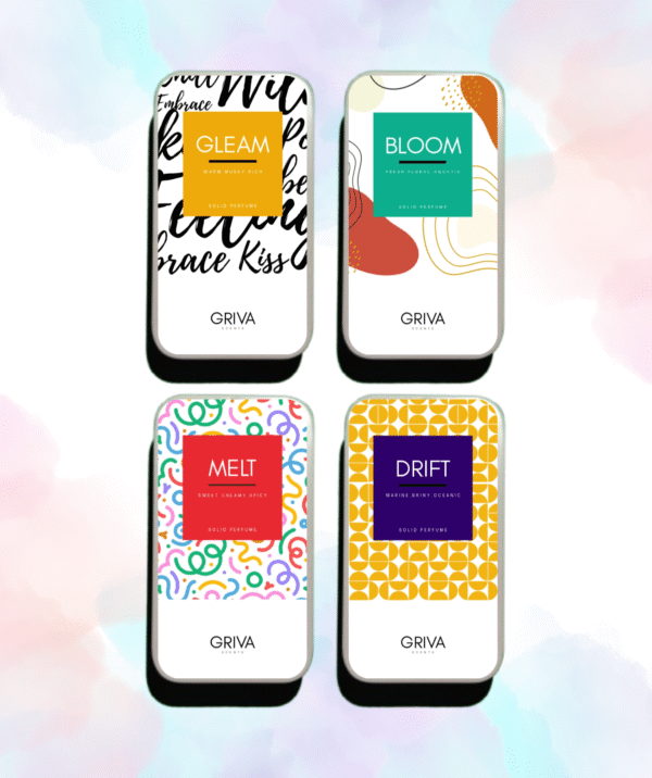 Buy Solid Wax perfume Pack of 4 Combo