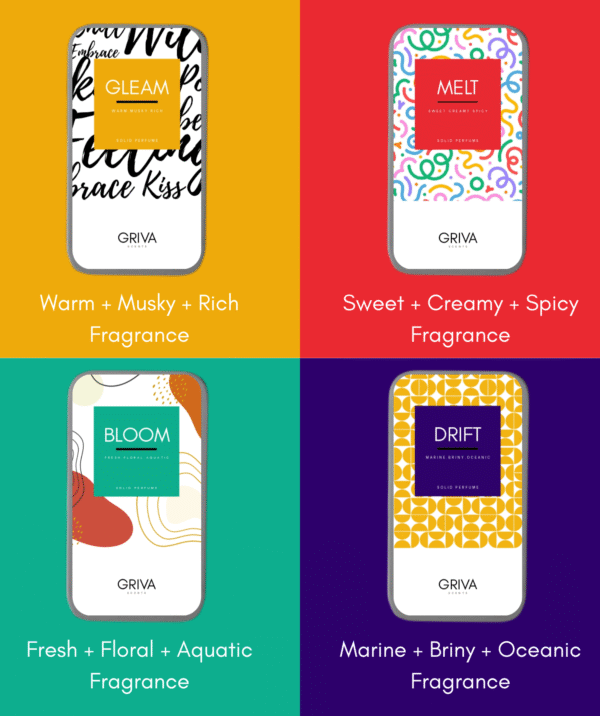 Griva Solid Perfumes Fragrances